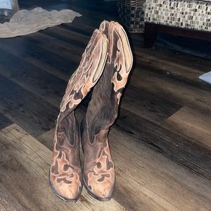 Size 9 Cowboy Boots Sterling Rose